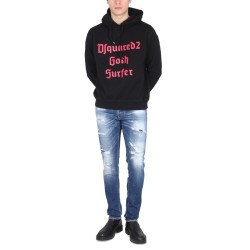 SWEATSHIRT WITH LOGO PRINT
