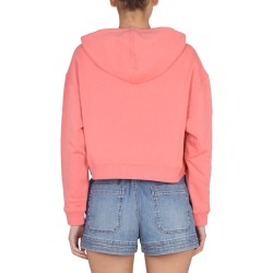 SWEATSHIRT WITH LOGO EMBROIDERY