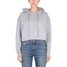 SWEATSHIRT WITH LOGO EMBROIDERY