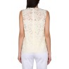 LOGOED STRETCH LACE TOP