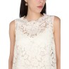 LOGOED STRETCH LACE TOP