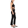 CROSS LEGGINGS WITH LOGO