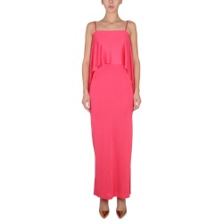 DRESS WITH RUFFLES
