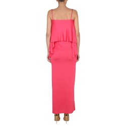 DRESS WITH RUFFLES