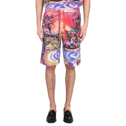 BERMUDA SHORTS WITH HAWAII PRINT