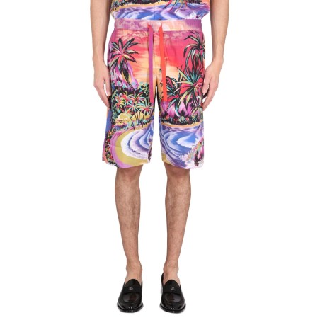 BERMUDA SHORTS WITH HAWAII PRINT