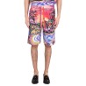 BERMUDA SHORTS WITH HAWAII PRINT