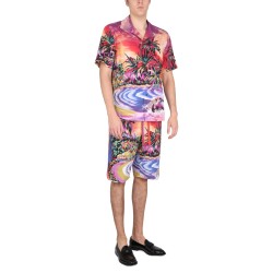 BERMUDA SHORTS WITH HAWAII PRINT