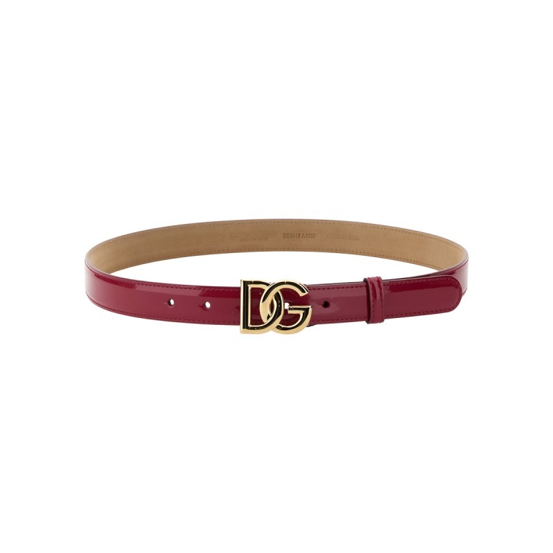 BELT WITH LOGO BUCKLE