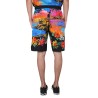 BERMUDA SHORTS WITH SUNSET PRINT