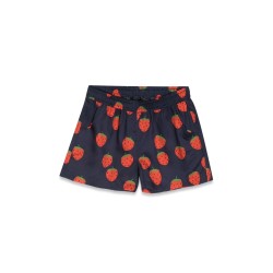 allover strawberries shorts