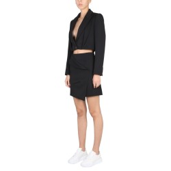 ASYMMETRICAL MINI SKIRT
