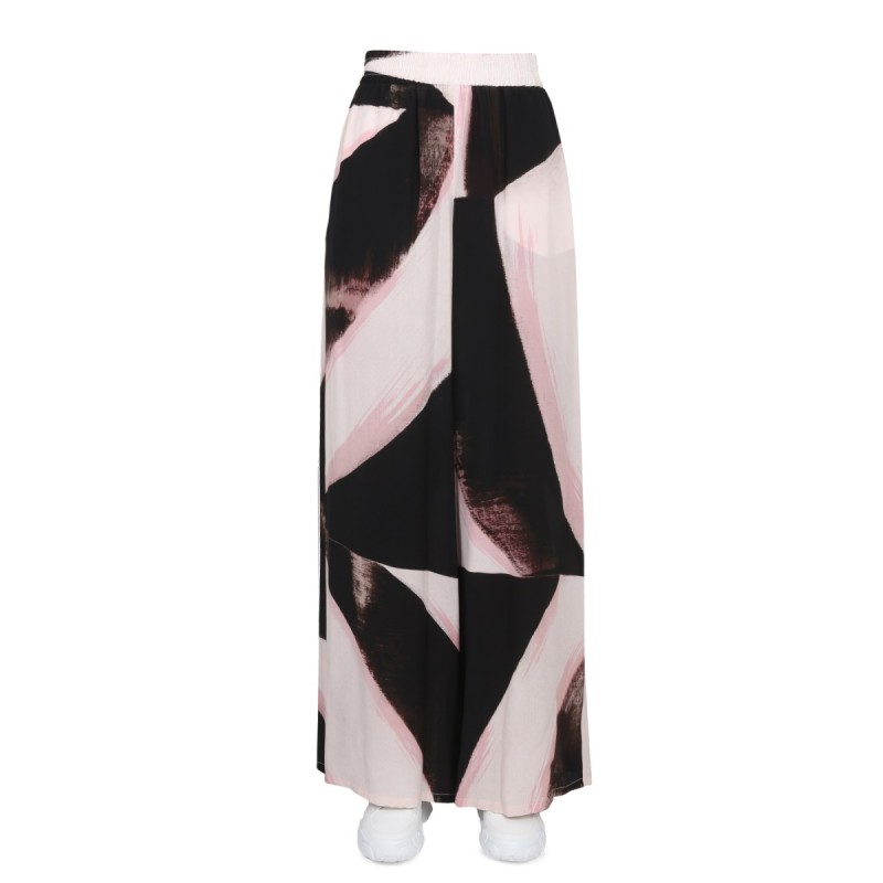 BRUSHSTROKE GRAPHIC PANTS