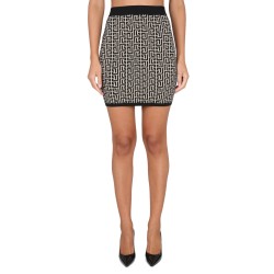 MONOGRAM SKIRT