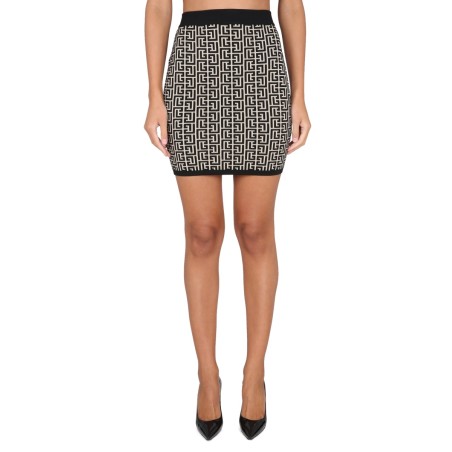 MONOGRAM SKIRT