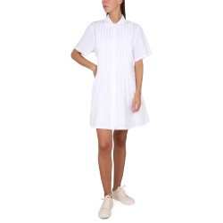 PLEATED CHEMISE DRESS