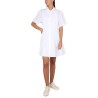 PLEATED CHEMISE DRESS