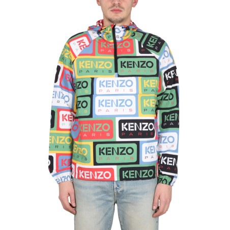 "KENZO LABELS" WINDBREAKER JACKET