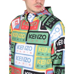 "KENZO LABELS" WINDBREAKER JACKET