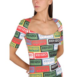BODYCON DRESS 'KENZO LABELS'