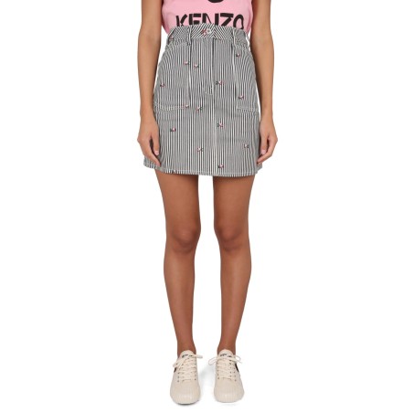 MINISKIRT WITH PRINT