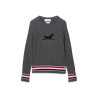 baby cable crewneck pullover