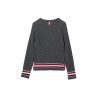 baby cable crewneck pullover