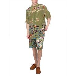 BERMUDA SHORTS WITH FLORAL PRINT