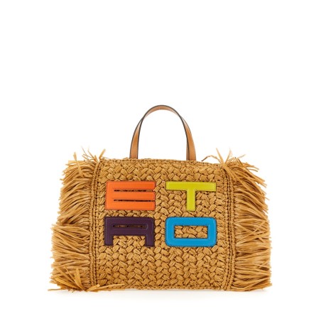 RAFFIA TOTE BAG