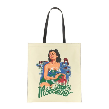 HAWAIIAN PRINT TOTE BAG