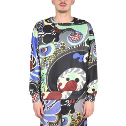 PSYCHEDELIC PRINT SWEATSHIRT