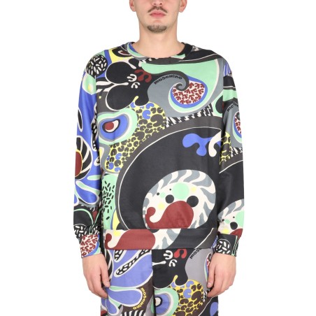 PSYCHEDELIC PRINT SWEATSHIRT