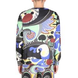 PSYCHEDELIC PRINT SWEATSHIRT