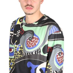 PSYCHEDELIC PRINT SWEATSHIRT