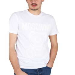 MOSCHINO TEDDY BEAR ORGANIC JERSEY T-SHIRT