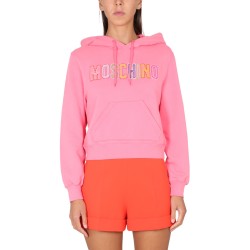 LOGO CROCHET SWEATSHIRT