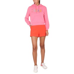 LOGO CROCHET SWEATSHIRT