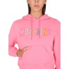 LOGO CROCHET SWEATSHIRT