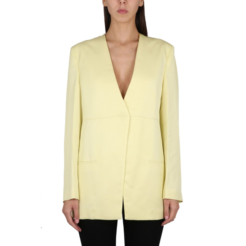 JACKET WITH BACK SLIT