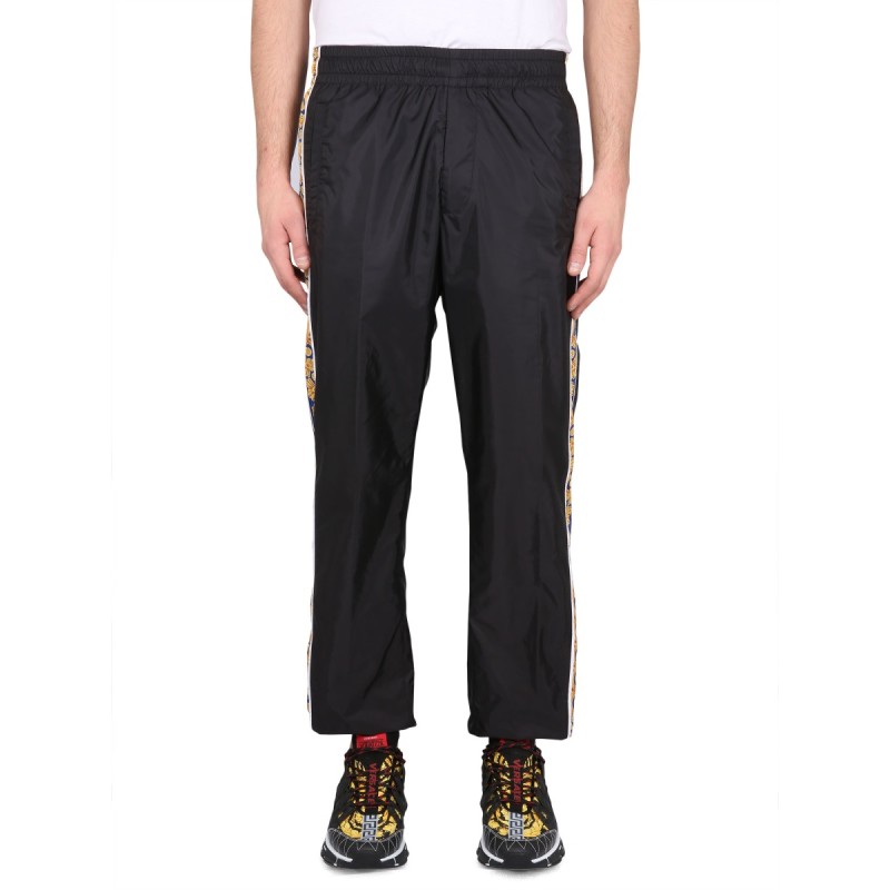 JOGGING PANTS WITH BAROQUE PRINT