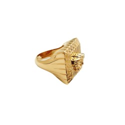 SQUARE MEDUSA RING