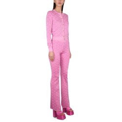 JACQUARD PANTS WITH GREEK PRINT