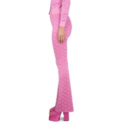 JACQUARD PANTS WITH GREEK PRINT