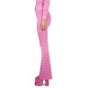 JACQUARD PANTS WITH GREEK PRINT