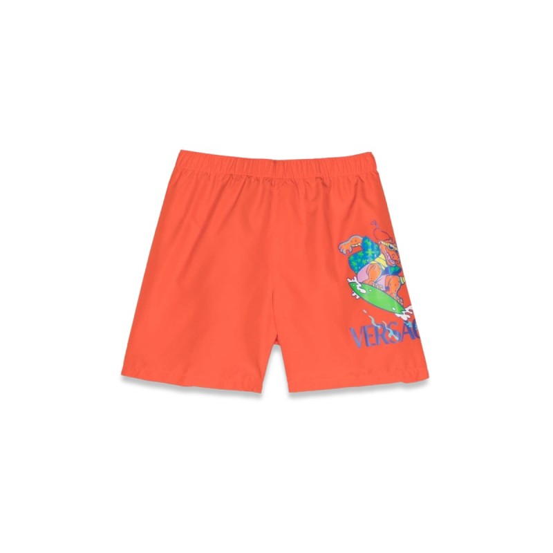 swim short holiday print