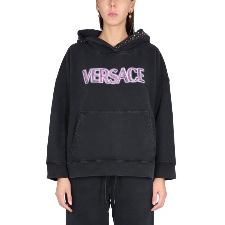 SWEATSHIRT WITH STUDS