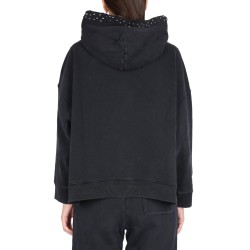 SWEATSHIRT WITH STUDS