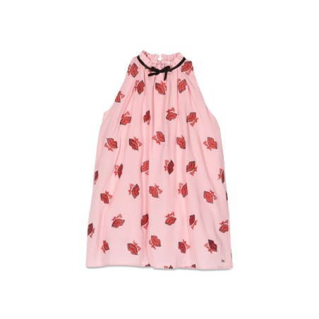 kisses pinafore dress