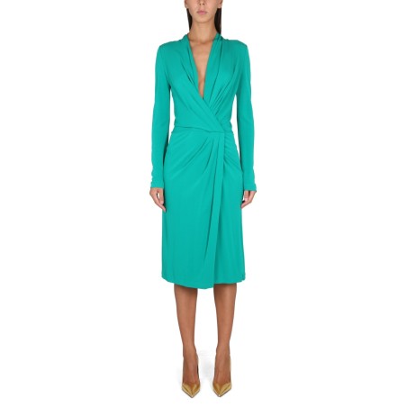 V-NECK DRESS