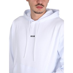 SWEATSHIRT WITH MICRO LOGO